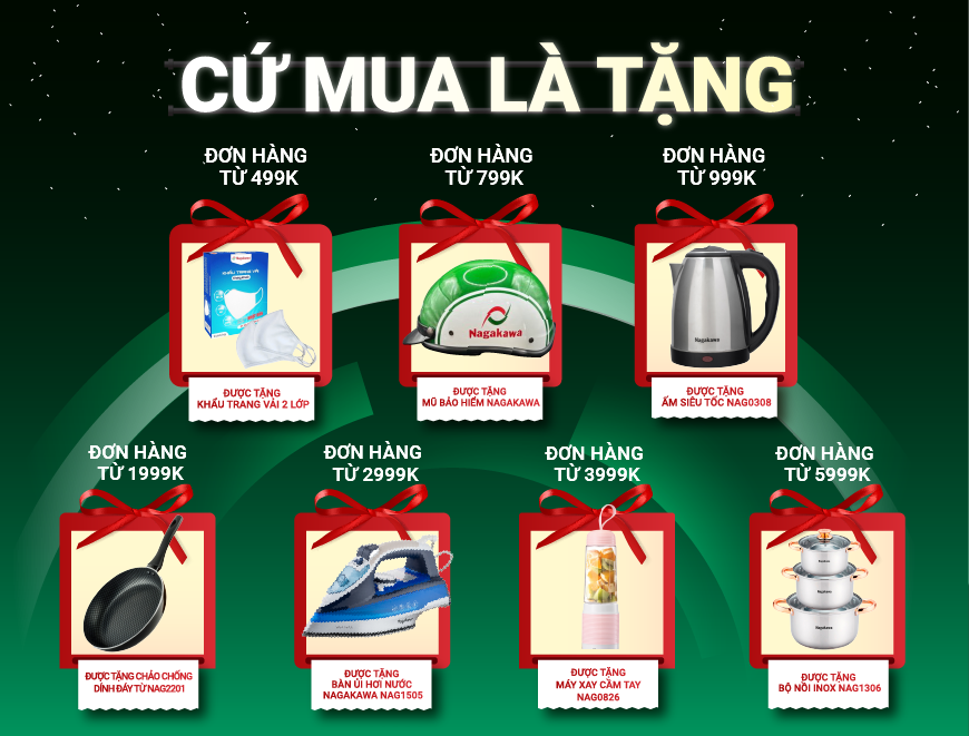 CỨ MUA LÀ TẶNG - BLACKFRIDAY