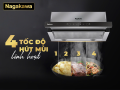 Máy hút mùi than hoạt tính cao cấp Nagakawa NKKH01M70 - Made in Malaysia - Trả góp 0%