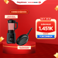 Techcombank - Combo CHĂM SÓC [ Máy làm sữa hạt Nagakawa NAG0824 + Chảo chống dính đáy từ Nagakawa NAG2001 ]