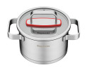 OneU - Bộ 3 nồi inox 304 Nagakawa Aki NAG1357 (16cm, 20cm, 24cm) - Dùng trên mọi loại bếp