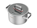 LynkID | Bộ 3 nồi inox 304 Nagakawa Aki NAG1357 (16cm, 20cm, 24cm) - Dùng trên mọi loại bếp