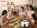 Nồi cơm điện nắp rời 2.2L Nagakawa NRC3835