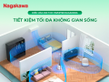 Điều hòa Multi DC Inverter Nagakawa 3 dàn lạnh NMU-A28UB 28000BTU/h 2 chiều