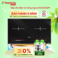 Bếp đôi điện từ hồng ngoại Inverter Nagakawa NAG1252M - Premium - Bảo hành 5 năm - Made in Malaysia