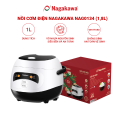 Nồi cơm điện mini Nagakawa NAG0134 (400W-1L) - 2 chế độ nấu - Bảo hành 12 tháng