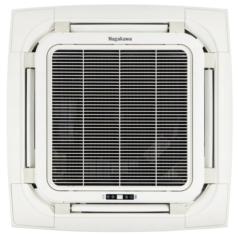 Điều hòa âm trần 2 chiều 8 hướng thổi Cassette Nagakawa NT-A36R1T20 36000 BTU/h