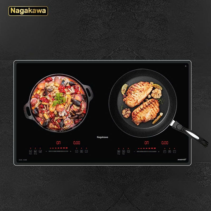 APP - Bếp đôi 1 điện từ 1 hồng ngoại Nagakawa NII8996