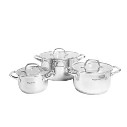 Bộ 3 nồi inox 5 đáy Nagakawa NAG1360