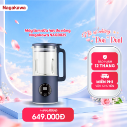 Máy làm sữa hạt 0,6L Nagakawa NAG0825