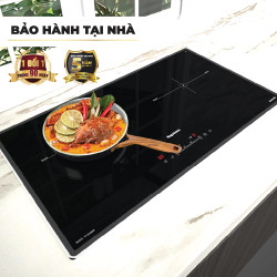 Bếp đôi điện từ cao cấp Nagakawa UltraSlim NK2C29MB - Made in Malaysia - Trả góp 0%
