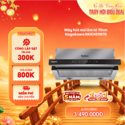 Máy hút mùi than hoạt tính Nagakawa NKKH01M70