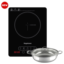 Bếp điện từ đơn Nagakawa NIC6118 - Bảo hành 12 tháng