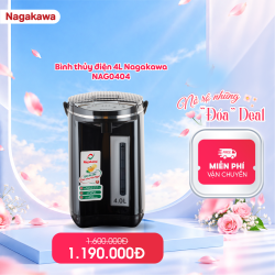 Bình thuỷ điện 4L Nagakawa NAG0404