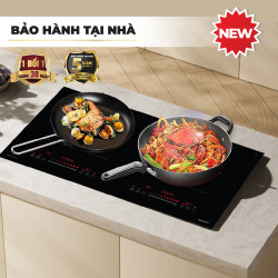 Bếp điện từ đôi cai cao cấp Nagakawa NDI9194 - Bảo hành 5 năm - Made In Malaysia