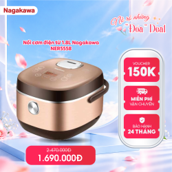Nồi cơm điện 1.8L Nagakawa NER5558