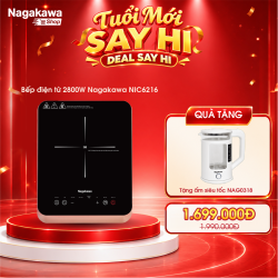 Bếp điện từ 2800W Nagakawa NIC6216