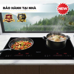 Bếp đôi 1 điện từ 1 hồng ngoại Nagakawa NII8996