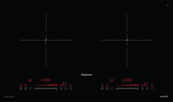 Bếp điện từ đôi Nagakawa NK2C30M