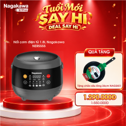 Nồi cơm điện tử 1.5L Nagakawa NER5555