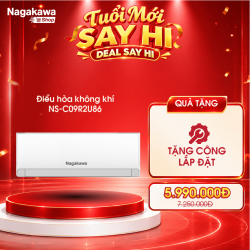 Điều hòa treo tường 1 chiều Nagakawa NS-C09R2U86
