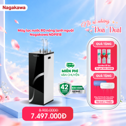 Máy lọc nước RO nóng lạnh nguội Nagakawa NDP818