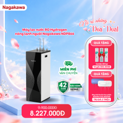 Máy lọc nước RO Hydrogen nóng lạnh nguội Nagakawa NDP866