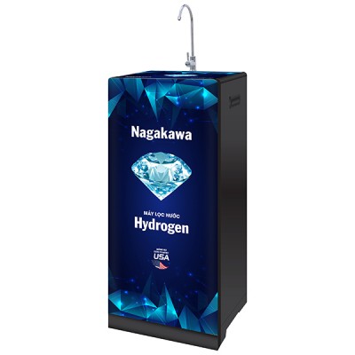 Máy lọc nước R.O Hydrogen 10 lõi  Nagakawa NAG0508FB - Hàng Chính Hãng