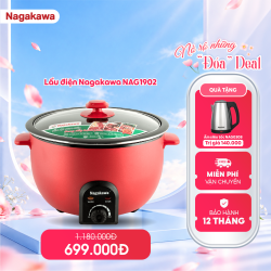 Lẩu điện đa năng Nagakawa NAG1902 (5L)