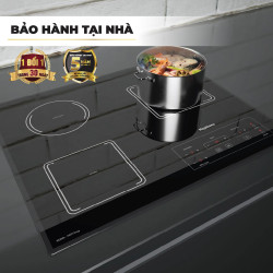 Bếp 3 lò điện từ hồng ngoại Inverter Nagakawa NAG1253M - Made in Malaysia - Trả góp 0%