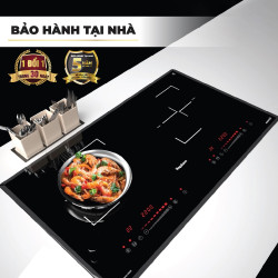 Bếp đôi điện từ Inverter Nagakawa NAG1202M - Made in Malaysia - Trả góp 0%