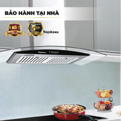  Máy hút mùi than hoạt tính Nagakawa NAG1857-70cm - Made in Malaysia - Trả góp 0%