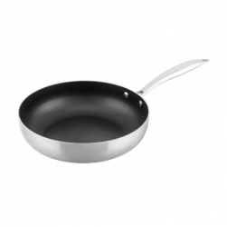 Chảo inox chống dính Nagakawa Natsu NAG2803 (28cm) - Dùng trên mọi loại bếp