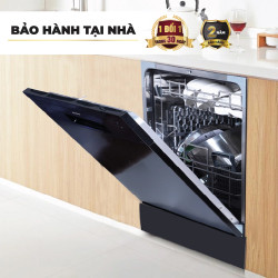 Máy rửa bát 8 bộ cao cấp Nagakawa NK8D01M - Bảo hành 2 năm - Made in Malaysia     