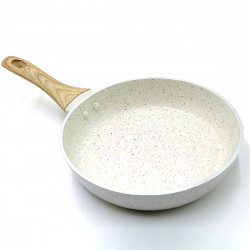Chảo vân đá đáy từ Nagakawa NAG2206 (22cm) - Nhôm nguyên khối - Dùng cho mọi loại bếp						)