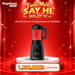 Máy làm sữa hạt đa năng Nagakawa NAG0824 (1,2L - 1200W) 