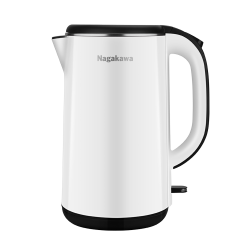 OneU - Ấm siêu tốc 2 lớp inox 304 Nagakawa NAG0321 (1,8L - 1800W ) - Bảo hành 12 tháng
