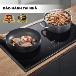 Bếp đôi điện từ Nagakawa UltraSlim NK2C22MB - Made in Malaysia - Trả góp 0%