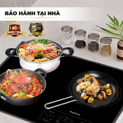 Bếp 3 lò điện từ hồng ngoại Nagakawa NK3F01M - Made in Malaysia - Bảo hành 5 năm 