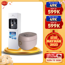 Combo Cây nước nóng lạnh Nagakawa NAG1106+Nồi cơm điện Nagakawa NAG0142 màu hồng