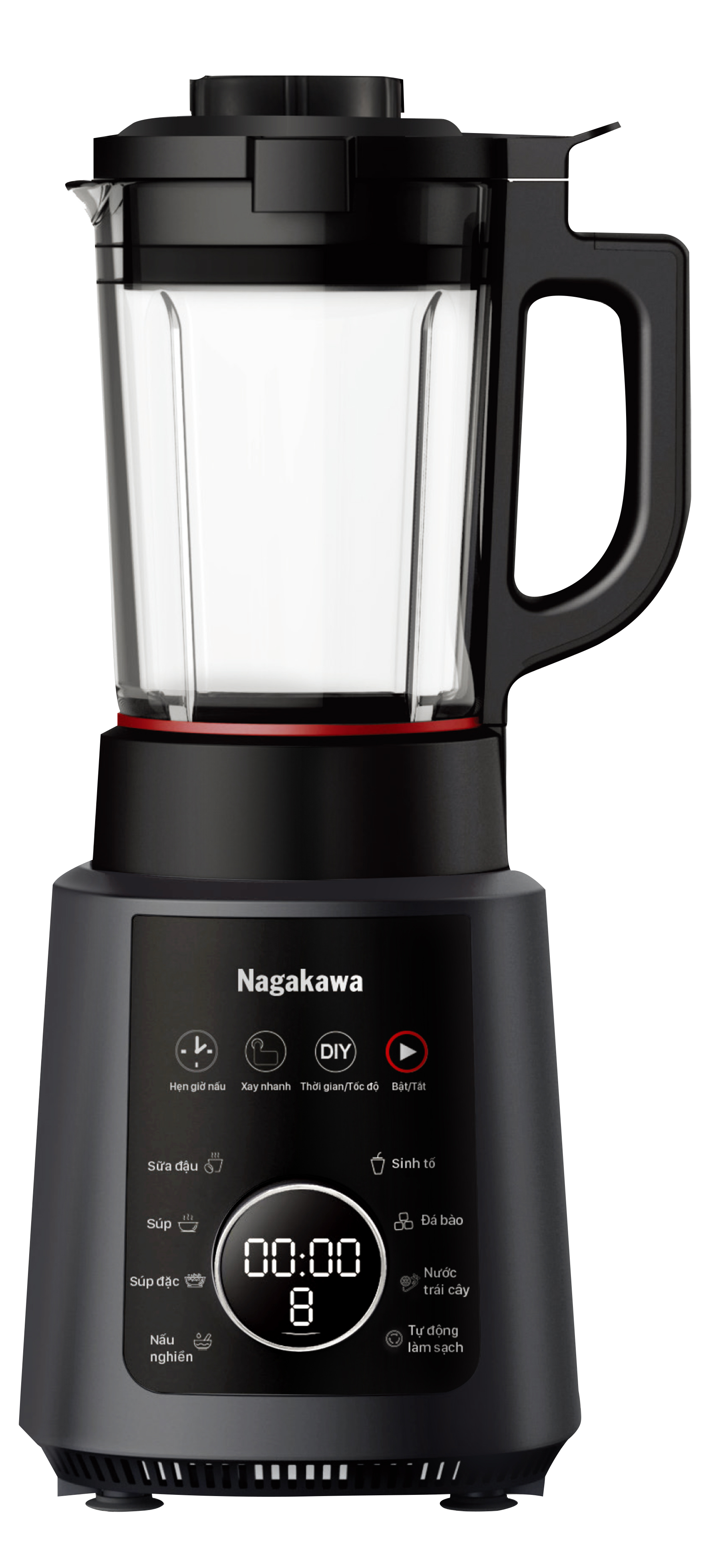 APP - Máy làm sữa hạt đa năng Nagakawa NAG0824 (1,2L - 1200W) - Bảo hành 12 tháng 
